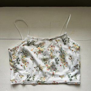 Urban Outfitters Floral Tank Top